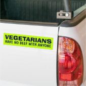 Vegetarischer Autoaufkleber (Auf Lkw)