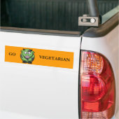 Vegetarischer Autoaufkleber (Auf Lkw)