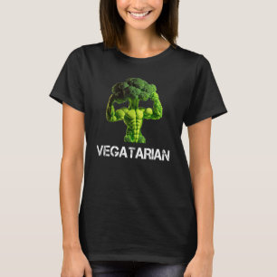 Vegetarischer Brokkoli Bodybuilder Clean Eating Ge T-Shirt