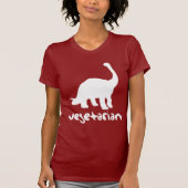 Vegetarischer Dinosaurier T-Shirt (Vorderseite)