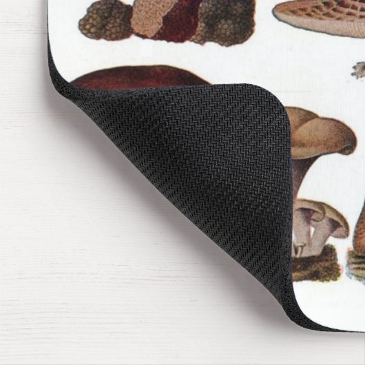 Vegetarischer Hipster Steampunk Vintagen Pilz Mousepad (Ecke)