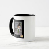 Vegetarischer Kitteh Tasse (Vorderseite Links)