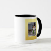 Vegetarischer Kitteh Tasse (VorderseiteRechts)