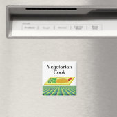 Vegetarischer Koch Magnet (In Situ (Geschirrspüler))