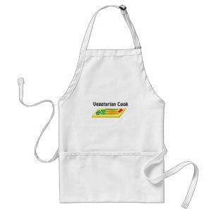 Vegetarischer Koch Schürze