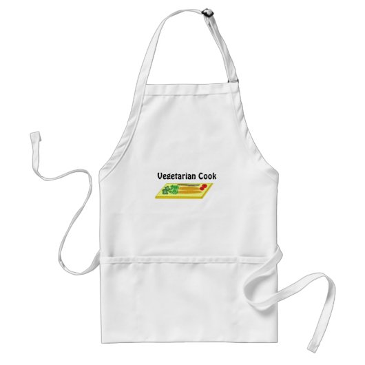 Vegetarischer Koch Schürze (Vorne)