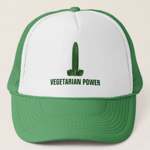 Vegetarischer Power Truckerkappe
