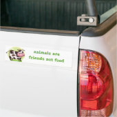 vegetarischer veganer Autoaufkleber (Auf Lkw)