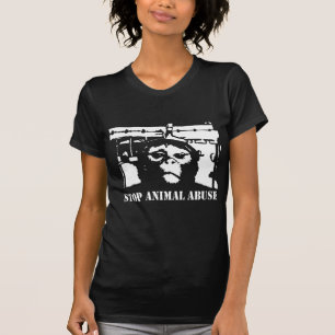 Vegetarischer veganer Tierbefreiungs-T - Shirt