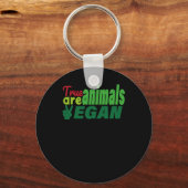 Vegetarischer Welttag Schlüsselanhänger (Vorderseite)