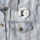 Vegetarischer Zombie will Graaaains! Button (Beispiel)