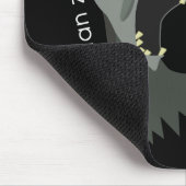 Vegetarischer Zombie will Graaaains! Mousepad (Ecke)