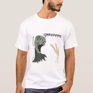 Vegetarischer Zombie will Graaaains! T-Shirt