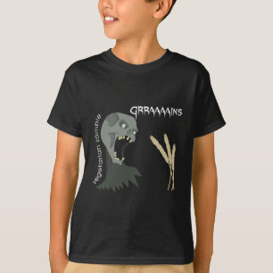 Vegetarischer Zombie will Graaaains! T-Shirt