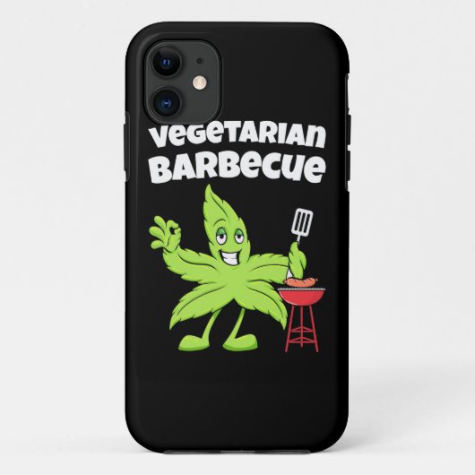 Vegetarisches Barbecue Case-Mate iPhone Hülle (Rückseite)