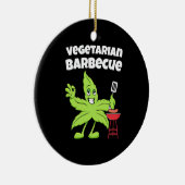 Vegetarisches Barbecue Keramik Ornament (Rechts)