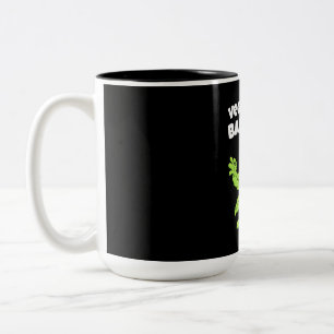 Vegetarisches Barbecue Zweifarbige Tasse