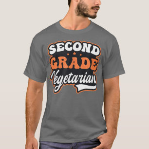 Vegetarisches Design Fleisch essen zweiter Klasse T-Shirt