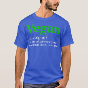 Vegetarisches Design Frauen Vegan Definition N T-Shirt