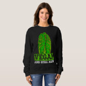 Vegetarisches Essen Vegan Vegan Sweatshirt (Vorne ganz)