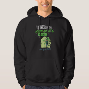 Vegetarisches Fleisch ist für Zombies. Werde Vegan Hoodie