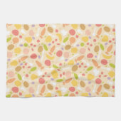 Vegetarisches Kochmuster Geschirrtuch (Horizontal)