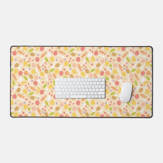 Vegetarisches Kochmuster Hintergrund Schreibtischunterlage (Tastatur & Maus)