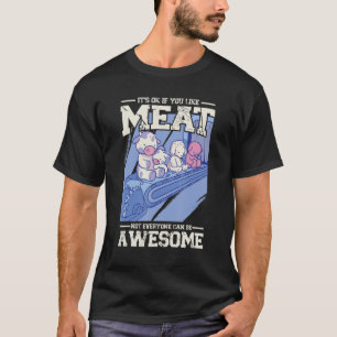 Vegetarisches Leben Absolut Vegan T-Shirt