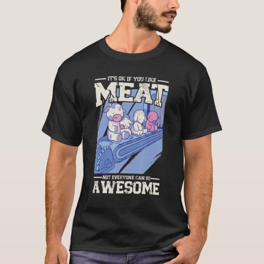 Vegetarisches Leben Absolut Vegan T-Shirt (Vorderseite)