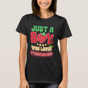 Vegetarisches Obst Erdbeeren Erdbeeren Vegan Fru T-Shirt