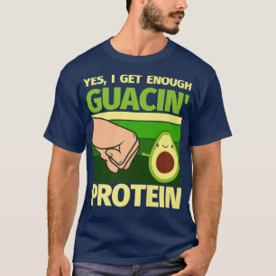 Vegetarisches Protein Funny Avocado Lover Veganism T-Shirt