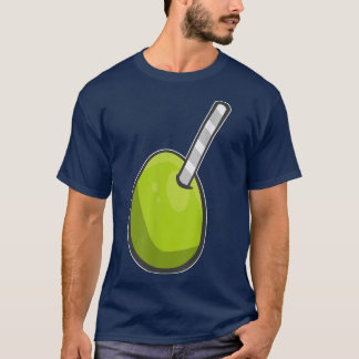 Vegetarisches Strohgebäck Pun Sommerfrüchte Funny T-Shirt