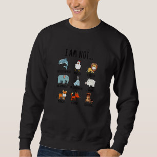 Vegetarisches Veganes Leben Veganismus Tier Veggie Sweatshirt