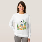 Vegetarisches veganes Paar T-Shirt (Vorne ganz)