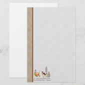 Vegetarisches Zitat Pythagorases Briefpapier (Vorne/Hinten)