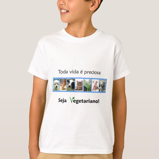 Vegetarismus T-Shirt (Vorderseite)
