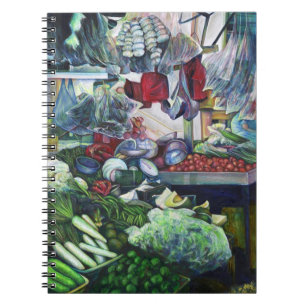 Vegetatian Club Treffen hier Notizblock