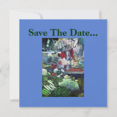 Vegetatian Club Treffen hier Save The Date (Vorderseite)