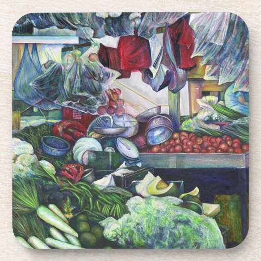 Vegetatian Club Treffen hier Untersetzer (Vorderseite)