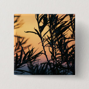 Vegetation bei Sonnenuntergang Button