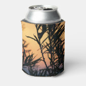 Vegetation bei Sonnenuntergang Dosenkühler (Kanne Rückseite)