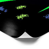 Vegetative Elektronenmikroskopie Poster (Ecke)