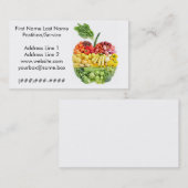 Veggie Apple Visitenkarte (Vorne/Hinten)