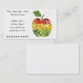 Veggie Apple Visitenkarte (Vorne/Hinten)