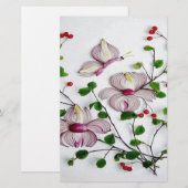 Veggie Art Briefpapier (Vorne/Hinten)