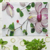 Veggie Art Geschirrtuch (Gefaltet)