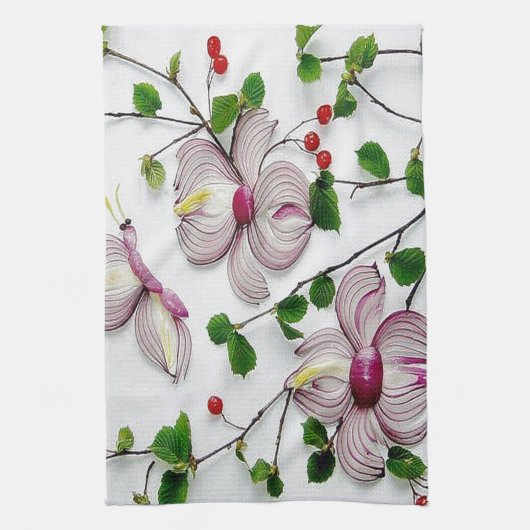 Veggie Art Geschirrtuch (Vertikal)