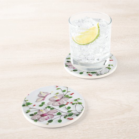 Veggie Art Getränkeuntersetzer (Seite)