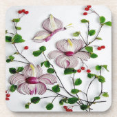 Veggie Art Getränkeuntersetzer (Vorderseite)