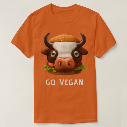 Veggie auf der Grundlage der Pflanze für vegane un T-Shirt (Design vorne)
